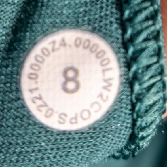 Lululemon Everlux Cut-Out Train Bra *Medium Support, B/C Cups - 8 Crunch Teal - Picture 6 of 6